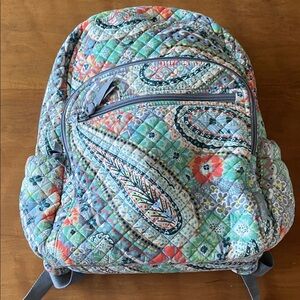 Vera Bradley Floral Paisley Backpack